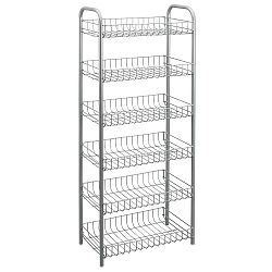 Kuchyňský regál se 6 patry Metaltex Monaco