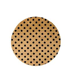 Kulatá rohožka Artsy Doormats Dots, ⌀ 70 cm