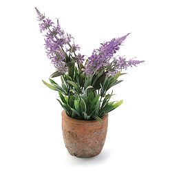 Květináč s umělou levandulí Versa Lavender