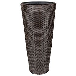Květináč z umělého ratanu Jessica, ø 28 cm