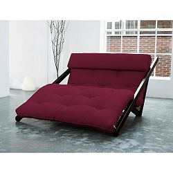 Lenoška Karup Figo, Wenge/Bordeaux, 120 cm
