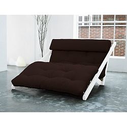 Lenoška Karup Figo, White/Brown, 120 cm