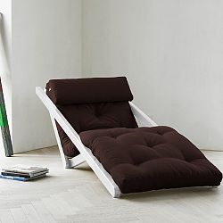 Lenoška Karup Figo White/Brown, 70 cm