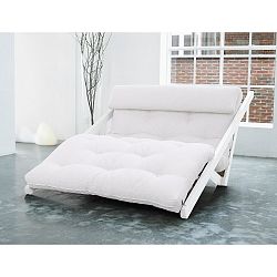Lenoška Karup Figo, White/Natural, 120 cm