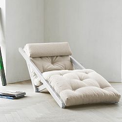 Lenoška Karup Figo White/Natural, 70 cm
