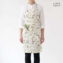 Lněná zástěra s vánočním motivem – Linen Tales