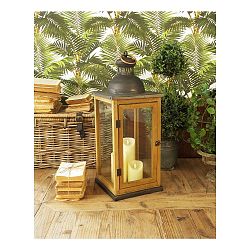 Lucerna Orchidea Milano Industrial, výška 72 cm