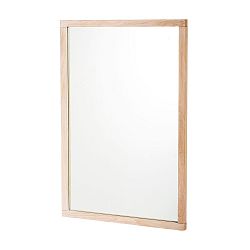 Matně lakované dubové zrcadlo  Folke Lodur