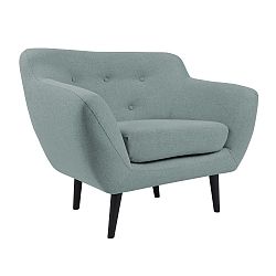 Mátově zelené křeslo Mazzini Sofas Piemont