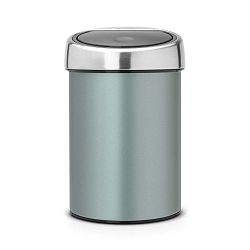 Mátový odpadkový koš Brabantia Touch Bin, 3 l