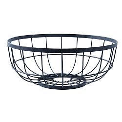 Mísa na ovoce v černé barvě PT LIVING Grid, Ø 28 cm