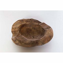 Mísa z teakového dřeva WOOX LIVING Natu, ⌀ 40 cm