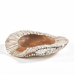 Miska ze dřeva a keramiky Thai Natura, Ø 40 cm