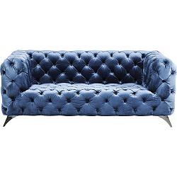 Modrá dvojmístná pohovka Kare Design Look Royal
