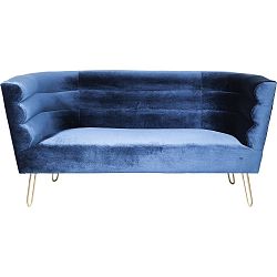 Modrá dvojmístná pohovka Kare Design Monaco