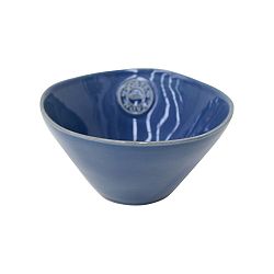 Modrá kameninová miska Costa Nova Denim, ⌀ 15 cm