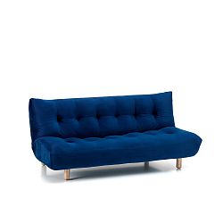 Modrá rozkládací pohovka Design Twist Tampico