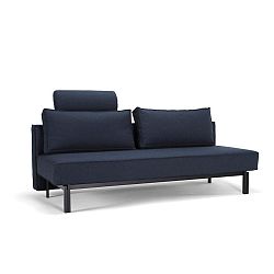 Modrá rozkládací pohovka Innovation Sly