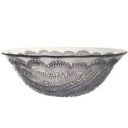 Modrá skleněná miska Côté Table Tulle, 16 cm
