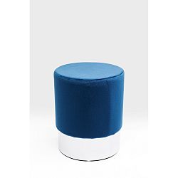 Modrá stolička Kare Design Cherry, ∅ 35 cm
