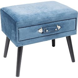 Modrá stolička Kare Design Drawer