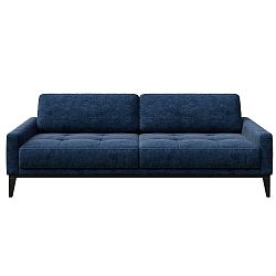 Modrá třímístná pohovka MESONICA Musso Tufted