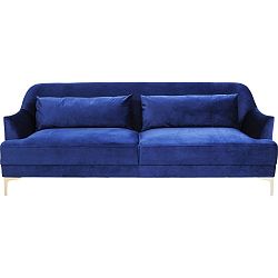 Modrá trojmístná pohovka Kare Design Proud