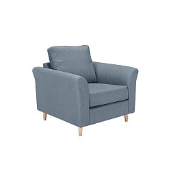 Modré křeslo Kooko Home Smooth