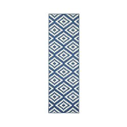 Modro-bílý běhoun Hanse Home Jenny, 80 x 350 cm