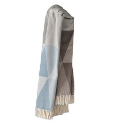Modro-šedá deka Euromant Pisa, 140 x 180 cm