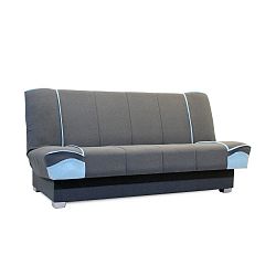 Modro-šedá rozkládací pohovka Sinkro Karl
