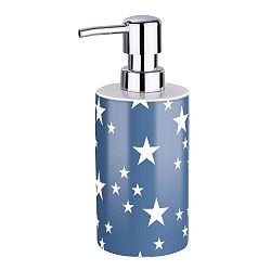 Modrobílý dávkovač na mýdlo Wenko Stella Blue