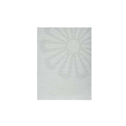 Modrošedé prostírání Zone Daisy, 30 x 40 cm