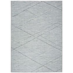 Modrošedý venkovní koberecWeave Mujro, 77 x 150 cm