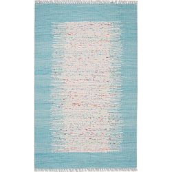 Modrý běhoun Eco Rugs Akvile, 80 x 300 cm