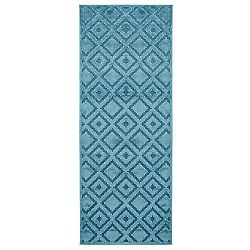 Modrý běhoun Mint Rugs Shine, 80 x 250 cm