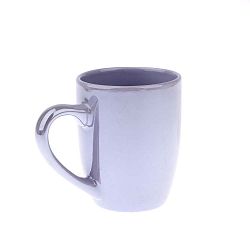 Modrý kameninový hrnek Dakls Puro, 330 ml