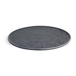 Modrý kameninový talíř Kähler Design Ombria, ⌀ 27 cm