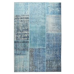 Modrý koberec Eko Rugs Oina,  140 x 200 cm