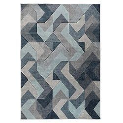 Modrý koberec Flair Rugs Aurora, 160 x 230 cm