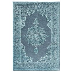 Modrý koberec Mint Rugs Shine Hurro, 80 x 125 cm