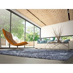 Modrý koberec Universal Aloe Liso, 140 x 200 cm