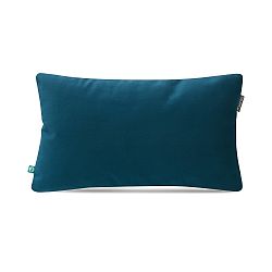 Modrý povlak na polštář Mumla Velour, 30 x 50 cm