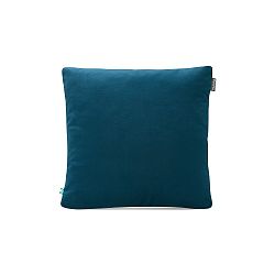 Modrý povlak na polštář Mumla Velour, 45 x 45 cm