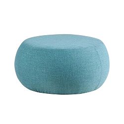 Modrý puf sømcasa Alan, ø 75 cm