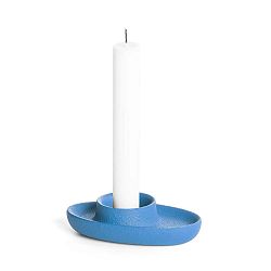 Modrý svícen EMKO Aye Aye One Candle