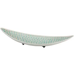 Modrý talíř J-Line Azu Ellipse