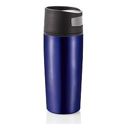 Modrý termohrnek do auta XD Design Leak, 400 ml