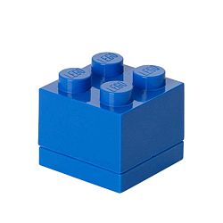 Modrý úložný box LEGO® Mini Box Blue