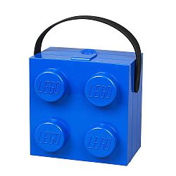 Modrý úložný box s rukojetí LEGO®